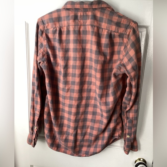 Mens J. Crew flannel long sleeve shirt - small slim - Picture 4 of 4
